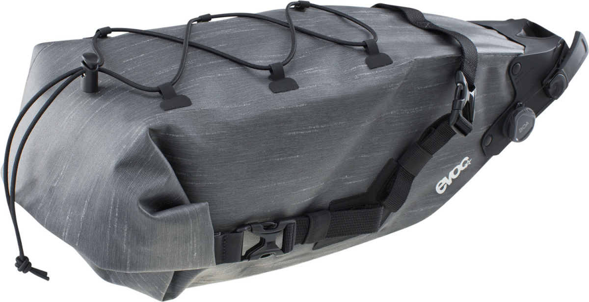 Evoc rattakott sadulale Seat Bag Boa, hall, 6 liitrit