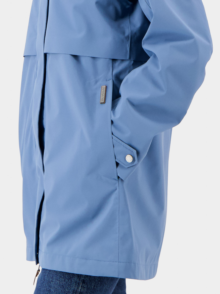 Didriksons kevad/sügis mantel/parka Edith 5 helesinine - suurus 34