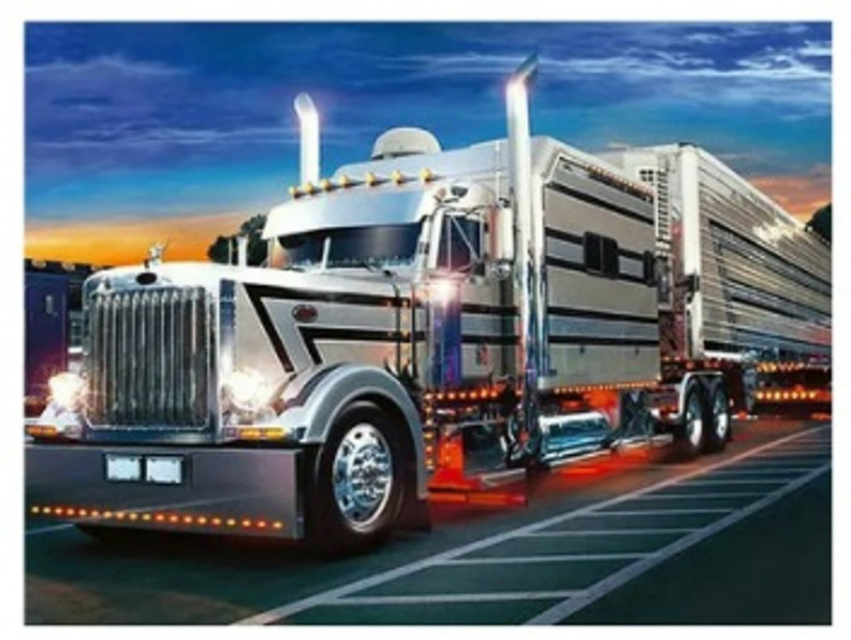 Norimpex teemantmaal Diamond Mosaic - hõbedane ciężarówka