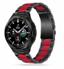 Tech-Protect kellarihm Stainless Samsung Galaxy Watch4 40/42/44/46mm must/punane