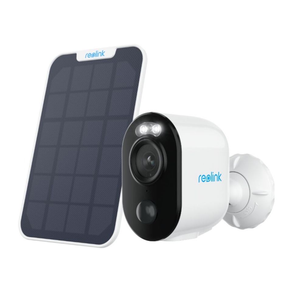 Reolink turvakaamera Argus Series B310 Wireless Solar & Battery Powered Security Camera with Smart Detection, valge