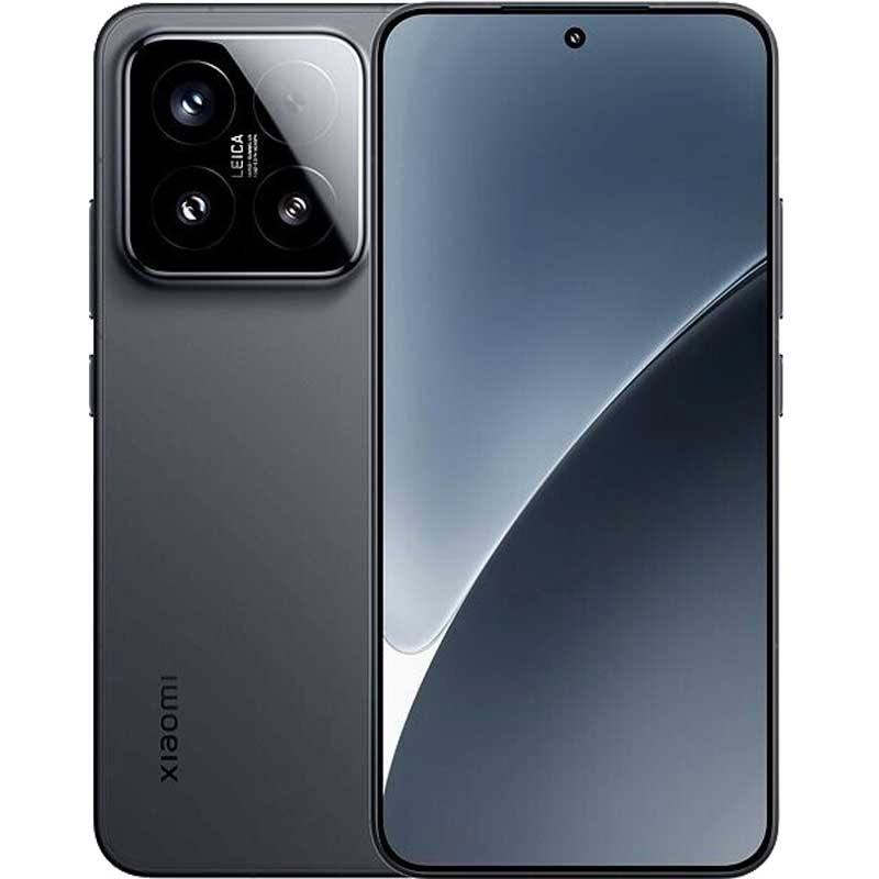 Xiaomi mobiiltelefon 15 512GB (must, HyperOS, 12 GB)