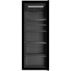 Bomann jahekapp KSG 7292 Glass Door Refrigerator, 143cm, must
