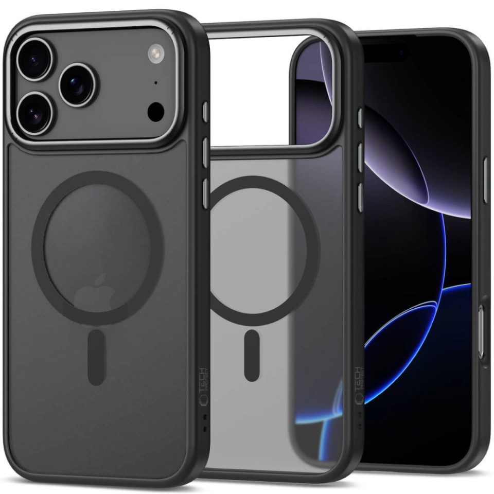 TP CAMEDGE MagSafe iPhone 17 Pro MATTE Black/GUNMETAL