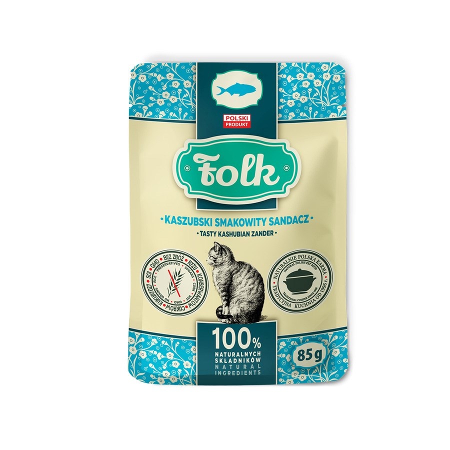 Folk kassitoit Tasty Kashubian Zander, 85g