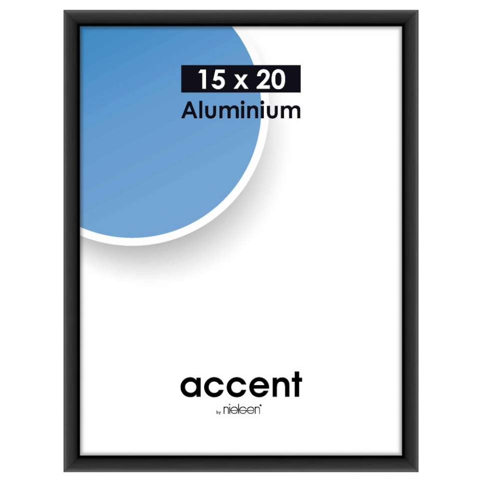 Nielsen Design pildiraam 51326 Accent Frosted must 15x20 cm