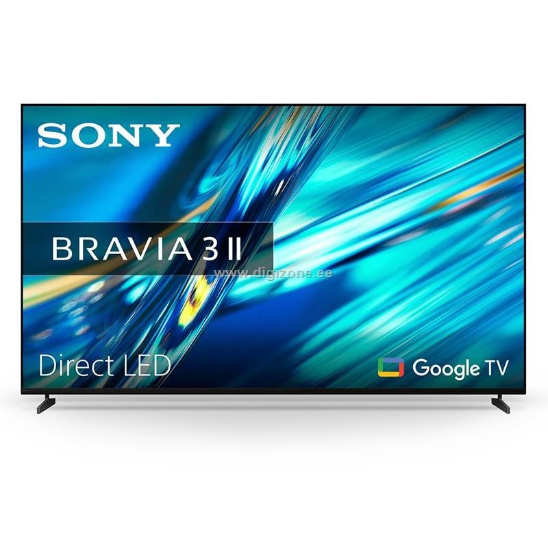 Sony teler BRAVIA 3 II XR35, 50'', 4K UHD, LED LCD, must 