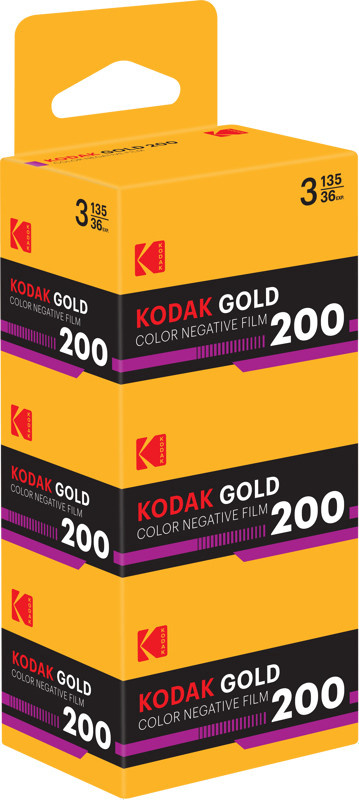 Kodak Eastman film Gold 200/36x3