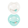 Lovi Prime silikoonist dünaamiline lutt, Lagoon/Mint Cream, 0–6 kuud, 2 tk, 34/451