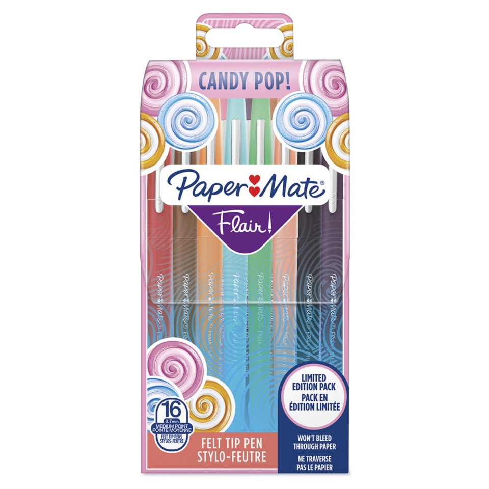 Paper Mate viltpliiatsid 1x16 Felt Tip Pen Flair Candy Pop M