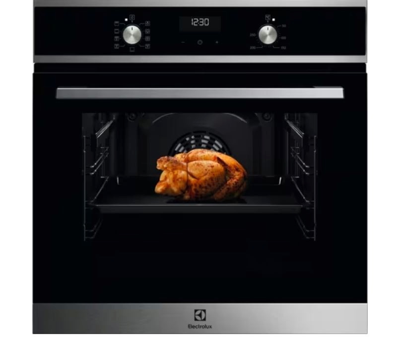 Electrolux integreeritav ahi EOD5H70BX Series 600 SteamBake Built-In Oven, 65L, roostevaba teras/must