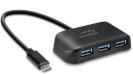 Speedlink USB jagaja Snappy Evo USB-C 4-port (SL-140202)