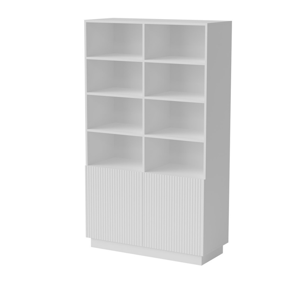 Cama Meble riiul LIVERTI Bookcase 100x42x171 valge