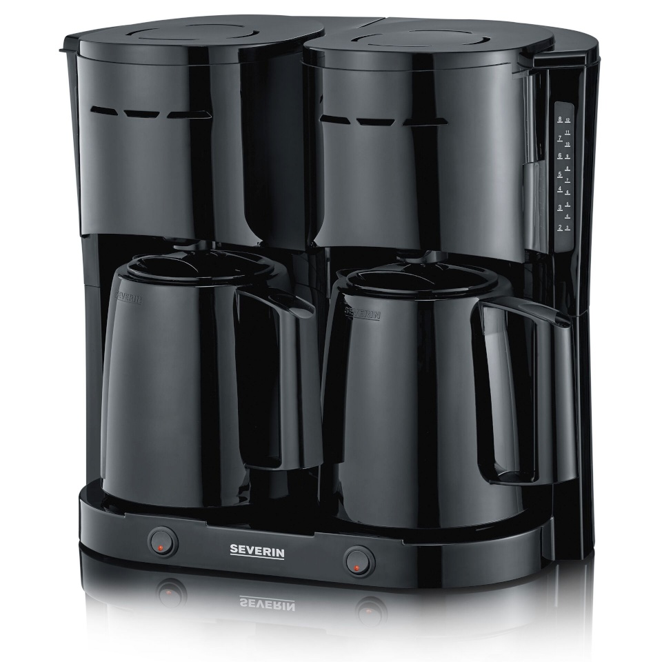 Severin filterkohvimasin KA 9315 Duo Filter Coffee Machine, must