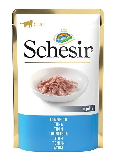 Agras Pet Foods kassitoit Schesir in Jelly Tuna, 85g