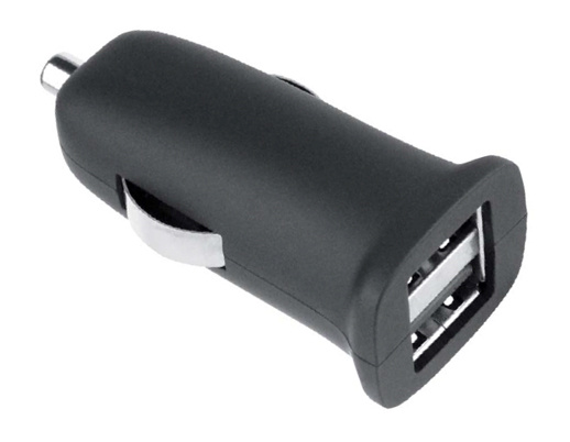 Fontastic autolaadija adapter Picco 4.2 A kaksik-USB, must/antratsiit