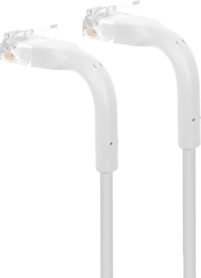 Fuj:tech võrgukaabel CAT6A U/UTP, painduv, 1m, valge