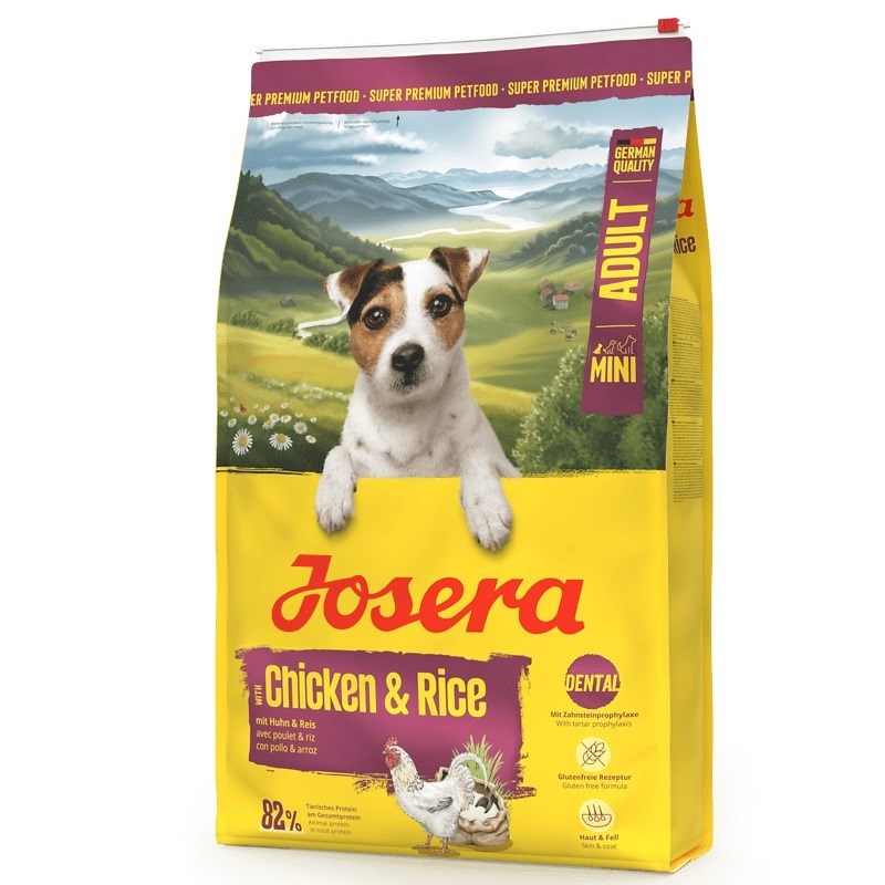 Josera kuivtoit koerale Adult Mini Chicken with Rice, 10kg