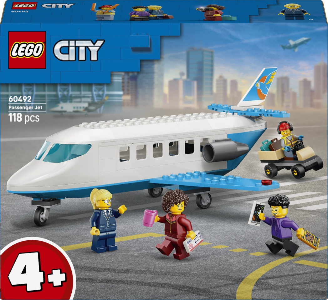 LEGO klotsid City Great Vehicles 60492 – Reisilennuk