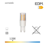 EDM LED pirn E 5,5 W G9 650 Lm Ø 1,8x5,4cm (3200 K)