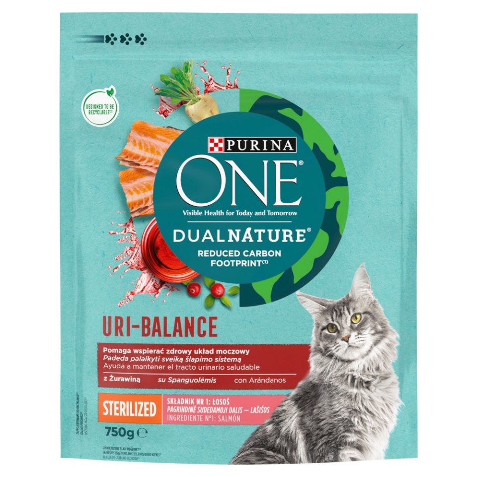 Purina Nestle kuivtoit kassile Dual Nature Uri-Balance Sterilized, 750g