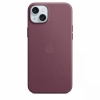 Apple kaitsekest FineWoven Case with MagSafe for iPhone 15 Plus Mulberry, lilla