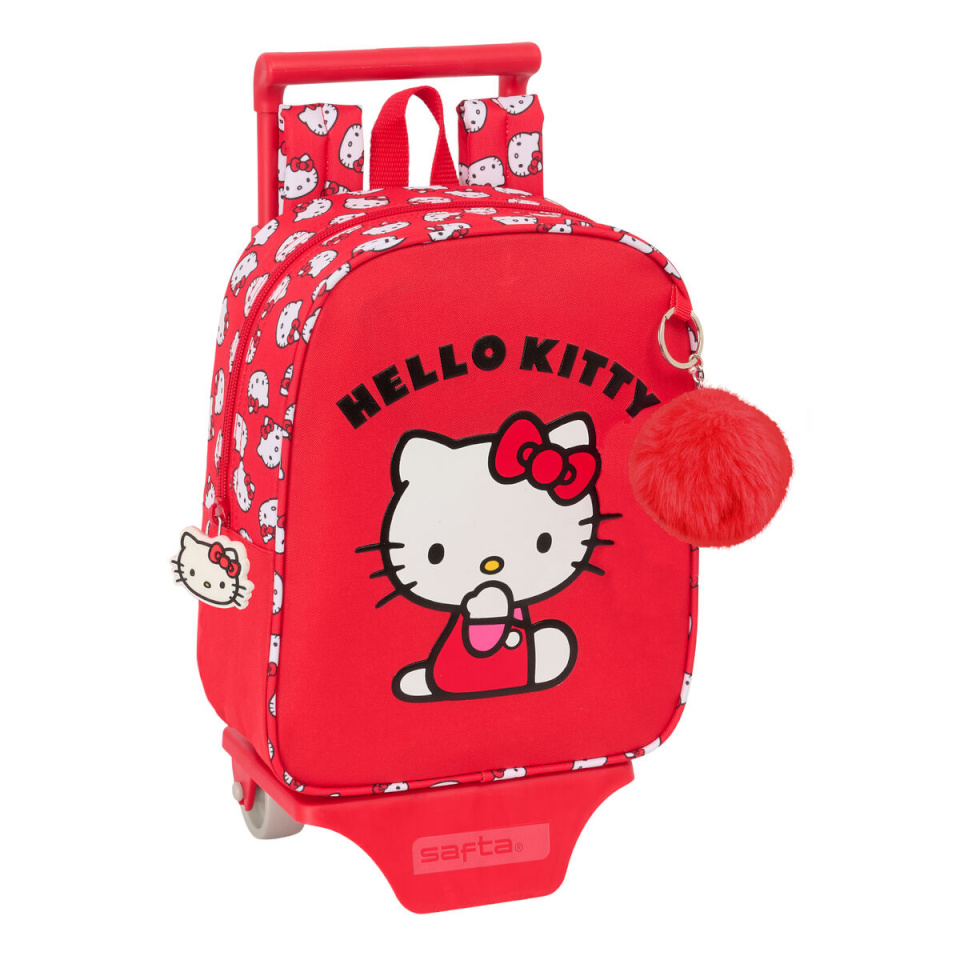 Hello Kitty seljakott Iconic valge punane 22x27x10cm