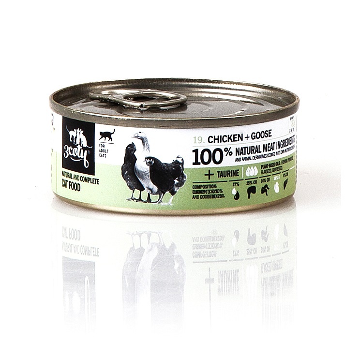 3coty kassitoit Chicken with Goose, 80g