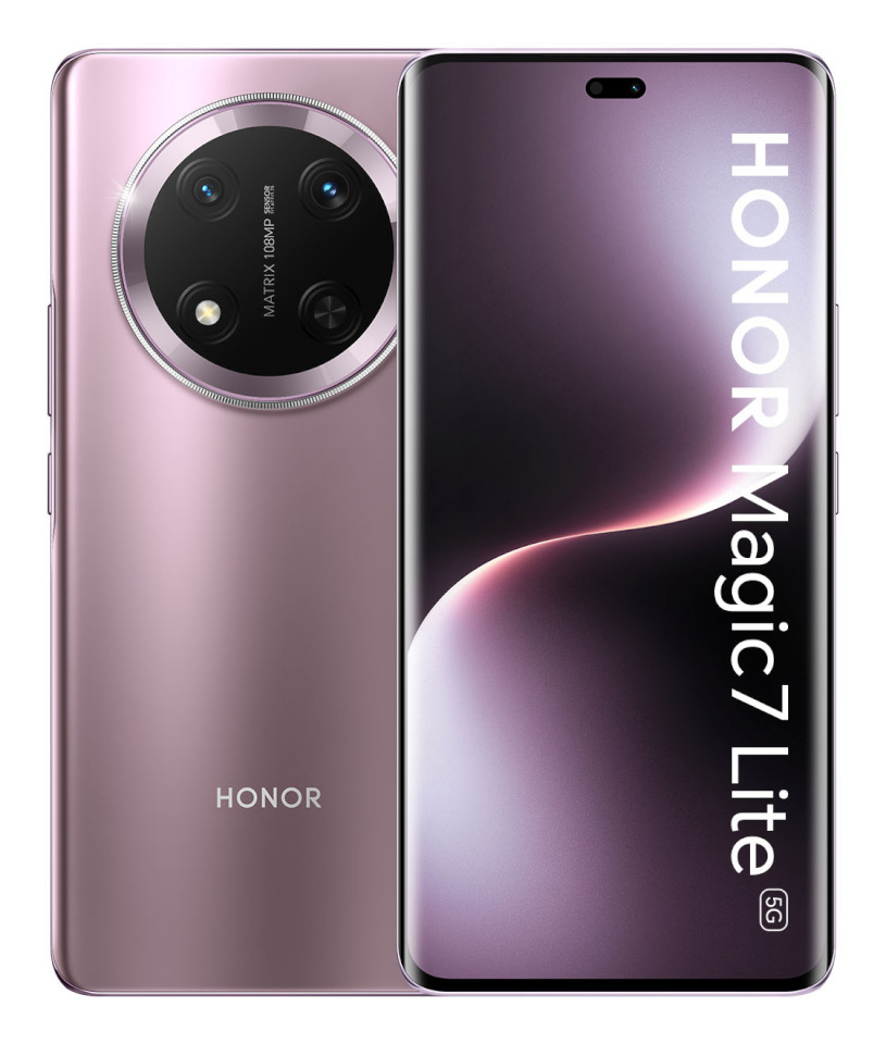 Honor mobiiltelefon Magic 7 Lite, 256/8GB, titaanlilla