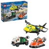 Lego klotsid CITY 60505 Airplane, Service Truck and Hovercraft Rem