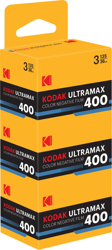 Kodak Eastman film Ultramax 400/36x3