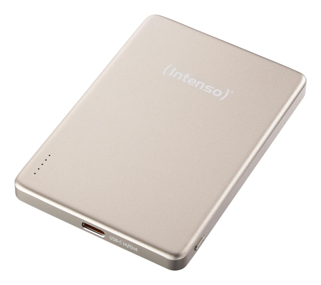 Intenso akupank Powerbank MW5000 champa. 5000mAH magnetic Wireless