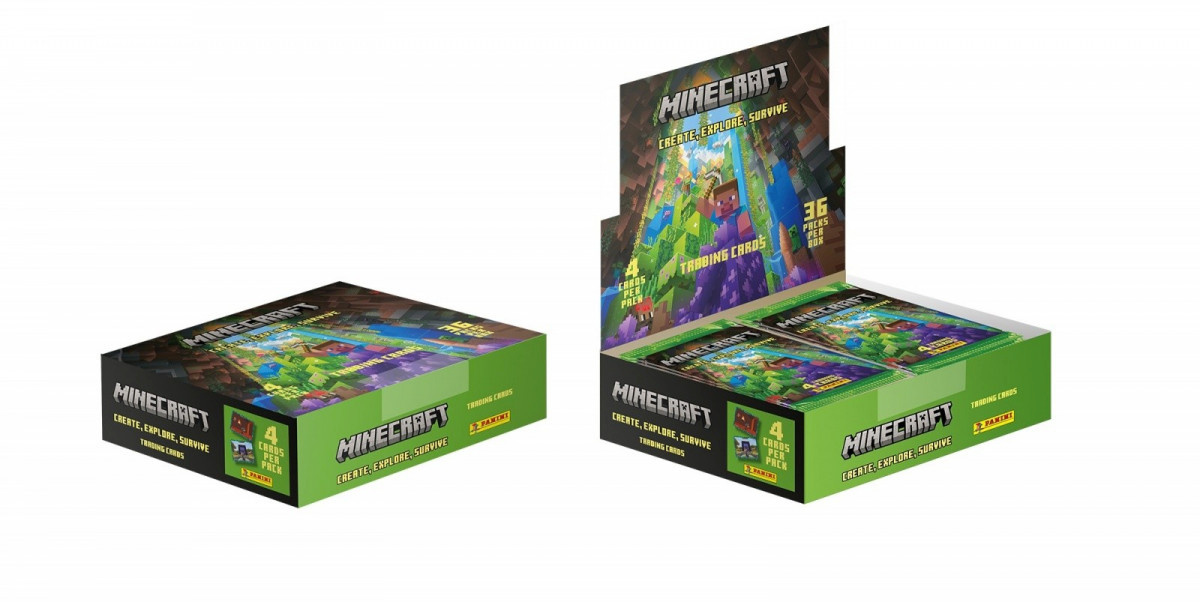 Panini Saszetki with cards Minecraft display 36 arts