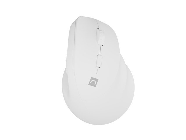 Natec hiir Vertical Mouse Crake 2 Wireless valge