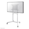 NeoMounts NS-M1250WHITE TV trolley - 37-70" - max 70 kg - VESA 200x200-600x400 - 90° rotatable - incl. hardware shelf - valge