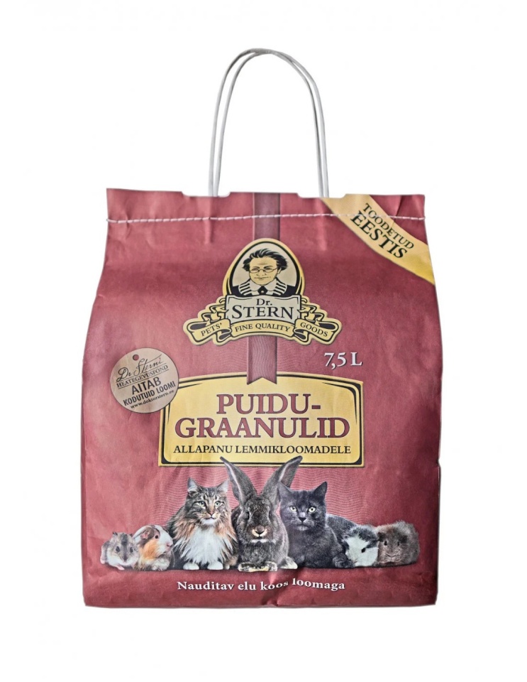 Dr.Stern puidugraanul lemmikloomadele 7,5l
