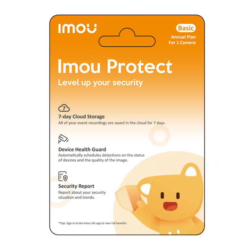 Imou kinkekaart Protect Basic Gift Card, Annual Plan, 1tk