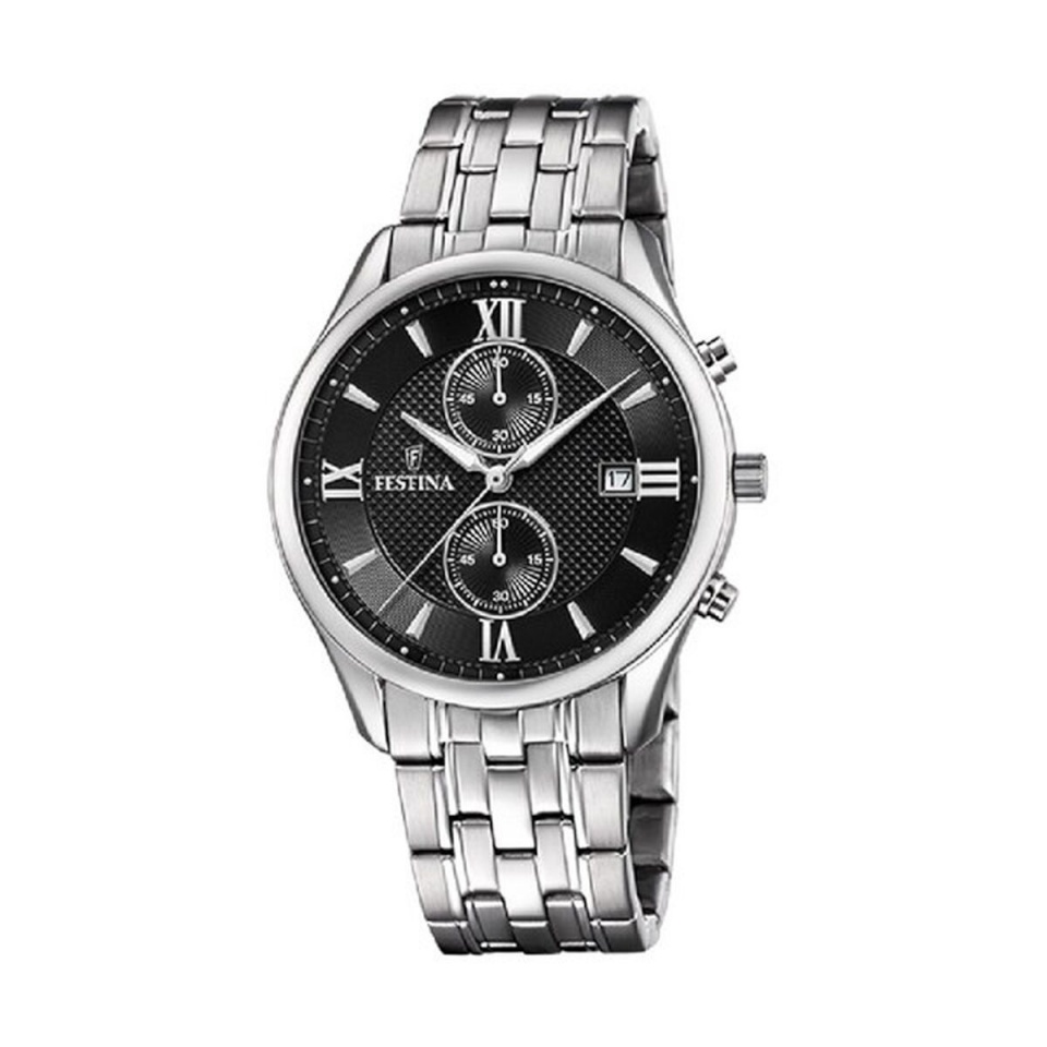 Festina meeste kell F6854/8 must Hõbedane