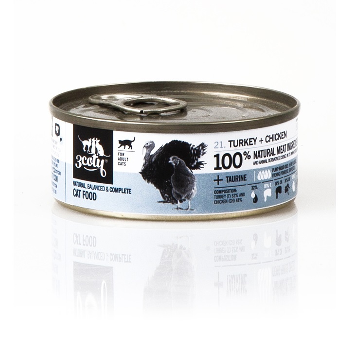 3coty kassitoit Turkey with Chicken, 80g