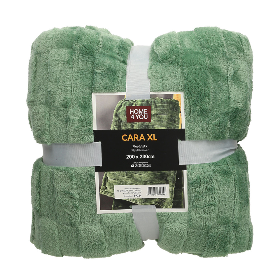 H4Y pleed Cara XL, 200x230cm, roheline
