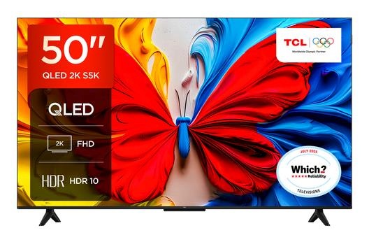 TCL televiisor 50 " full HD 1920 X 1080 Pixels flat 16:9 QLED 50v5c