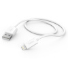 Hama laadimiskaabel USB A - Lightning, 1m, valge