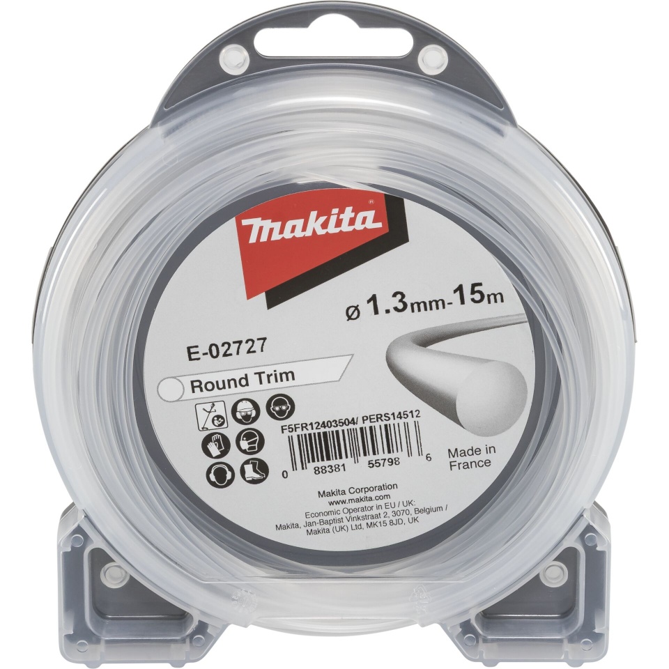 Makita Mowing Thread round 1,3mmx15m