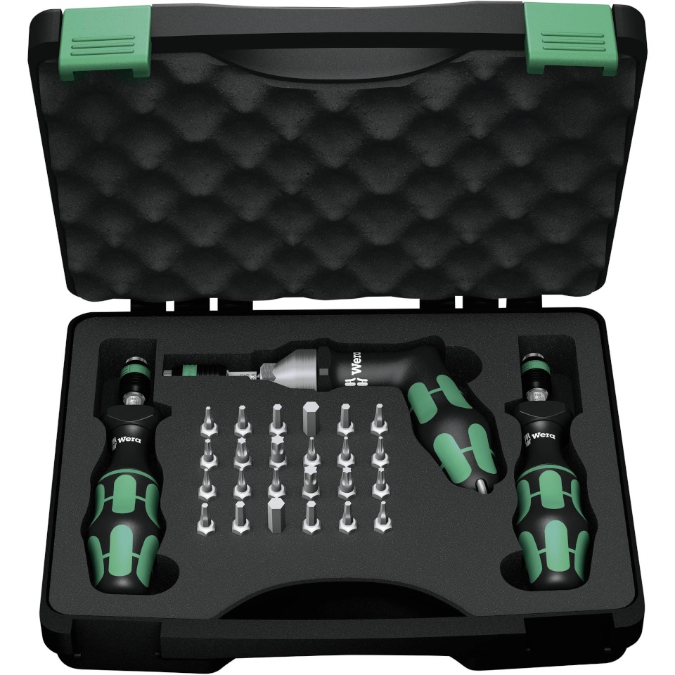 WERA kruvikeerajate kmpl 7440/41/42 Kraftform torque screwdriver set 0.3 - 6.0 NM