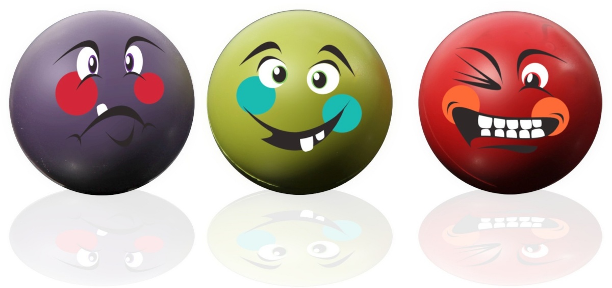 Gymstick Anti-Stress Ball stressipallid, 3 tk