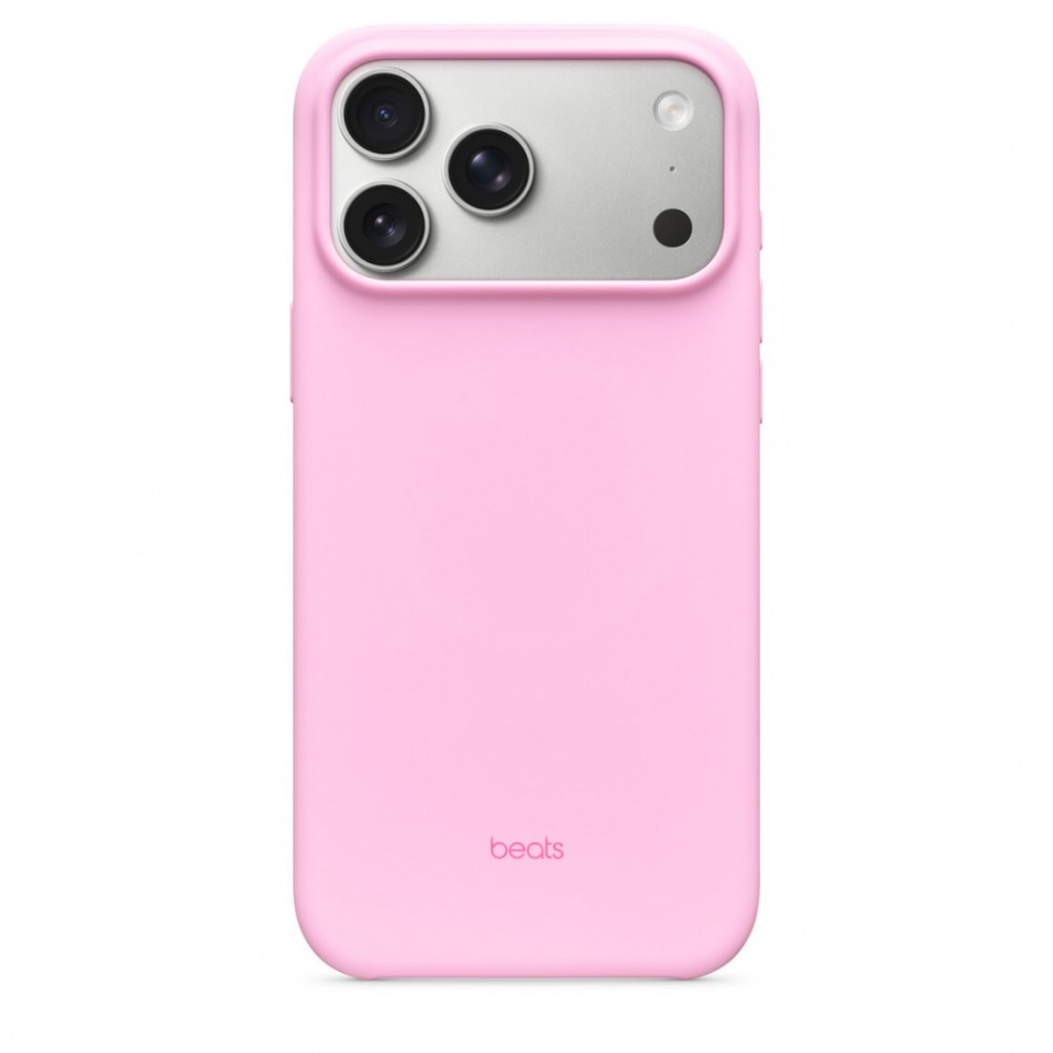 Apple kaitsekest Beats iPhone 17 Pro Max Case with MagSafe and Camera Control - Pebble roosa
