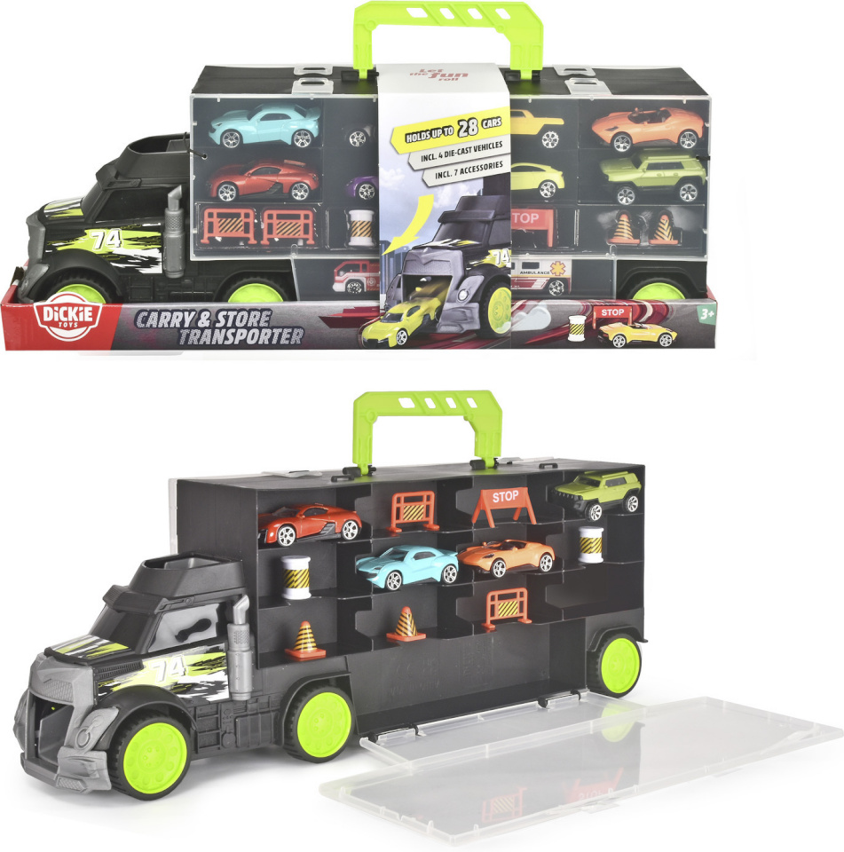 Simba Dickie Dickie Toys autohaagis ja 4 väikest autot