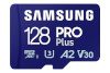 Samsung mälukaart PRO Plus micro SDXC 128 GB U3 A2 V30 (MB-MD128SB/WW)