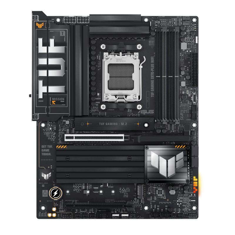 Asus emaplaat TUF GAMING X870-PLUS WIFI (AMD,AM5,DDR5,ATX)