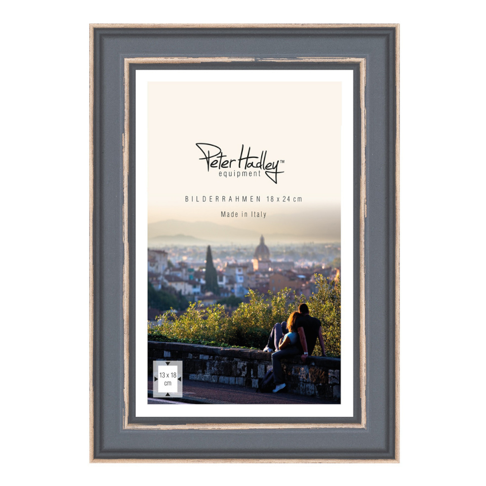 Peter Hadley pildiraam Florenz 18x24 cm must, Wooden Frame, puidust raamiga